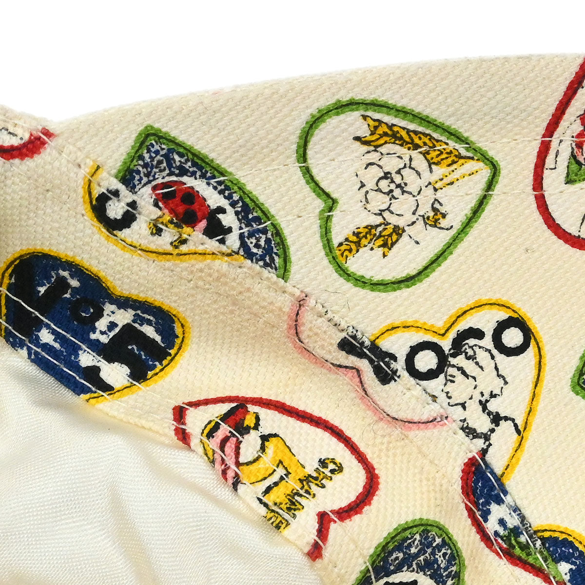 Chanel Ivory Cotton #M Cap Hat Small Good