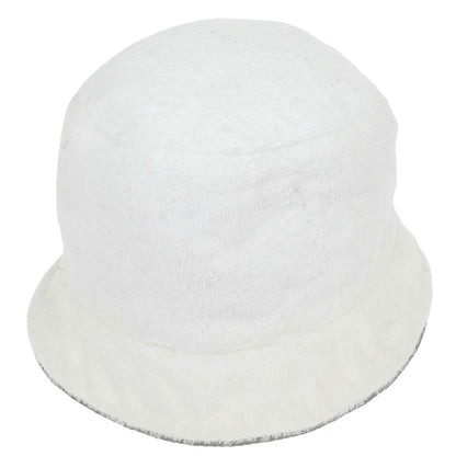 Chanel White Sport Line Bucket Hat #M Small Good