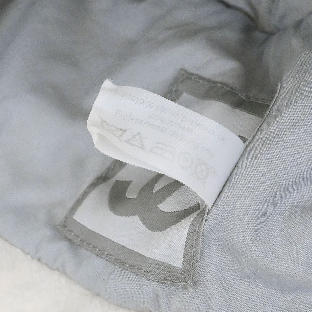 Chanel White Sport Line Bucket Hat #M Small Good