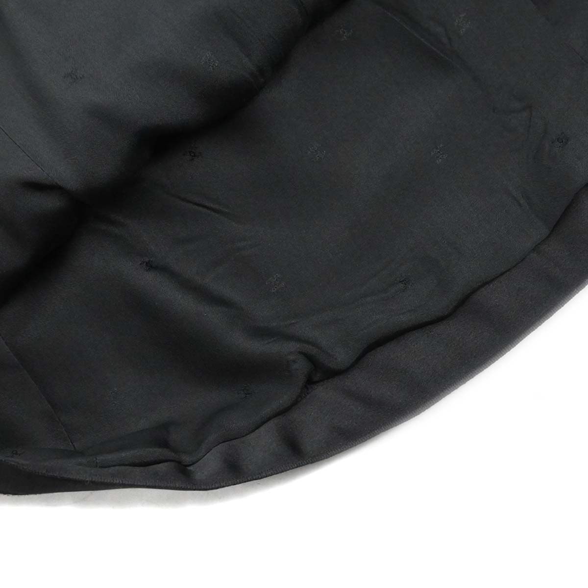 Chanel Setup Suit Jacket Skirt Black #38