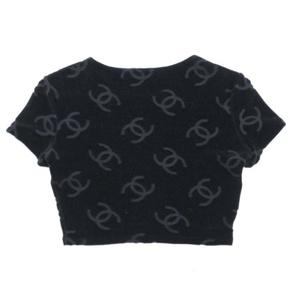 Chanel Cropped T-shirt Black #36