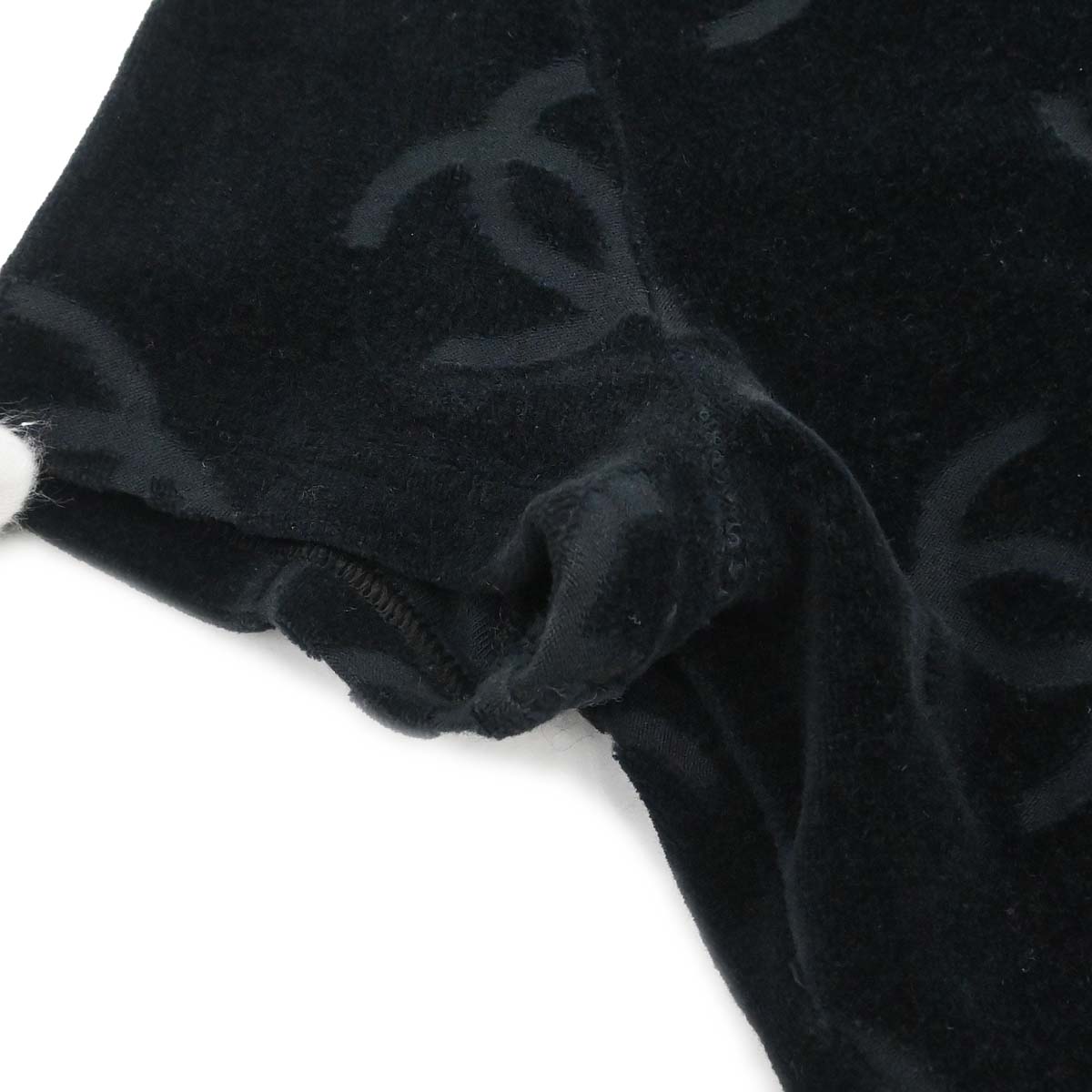 Chanel Cropped T-shirt Black #36