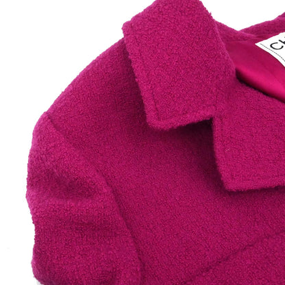 Chanel 1995 Single Breasted Jacket Pink #44
