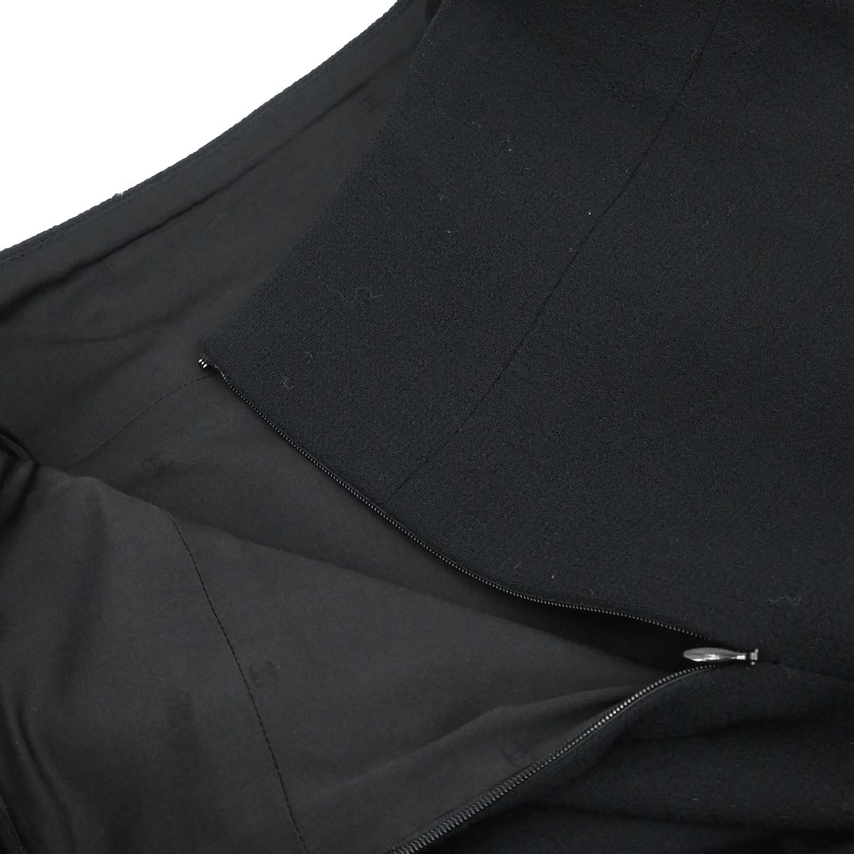 Chanel 1997 Setup Suit Jacket Skirt Black #40