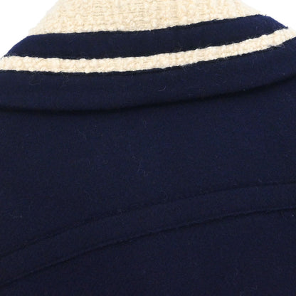 Chanel 2011-2012 Zip Up Sleeveless Jacket Vest Navy #38
