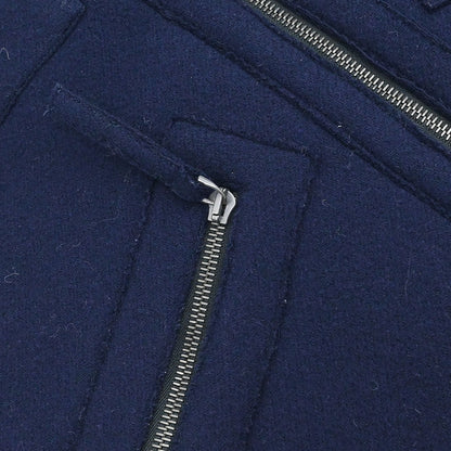 Chanel 2011-2012 Zip Up Sleeveless Jacket Vest Navy #38