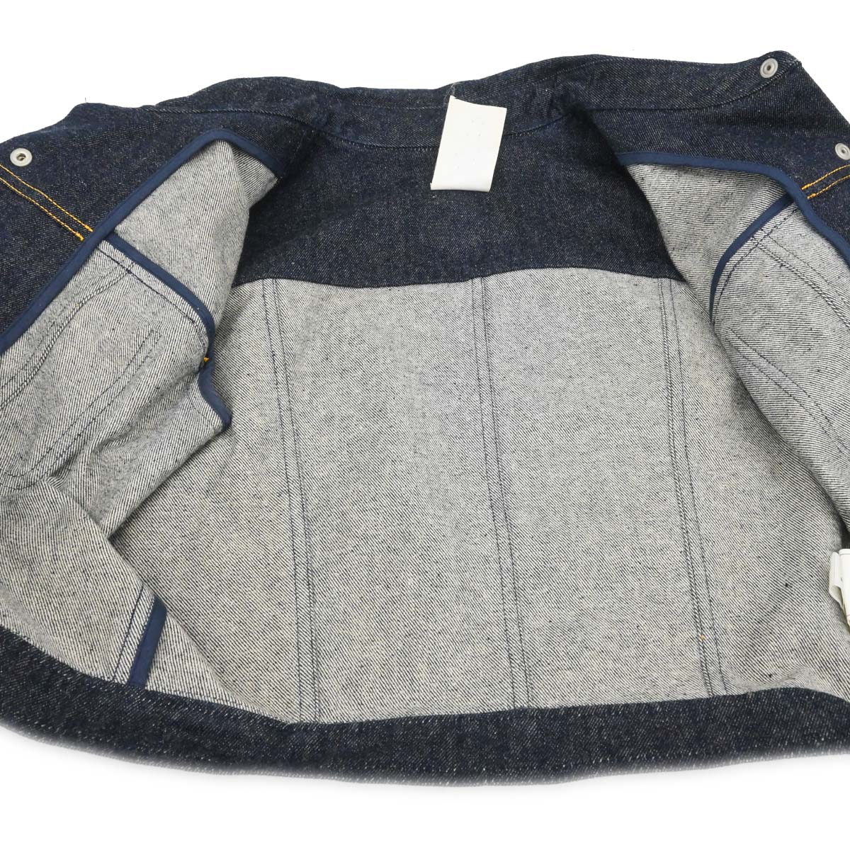 Chanel 1997 Short Sleeve Denim Jacket Indigo #40