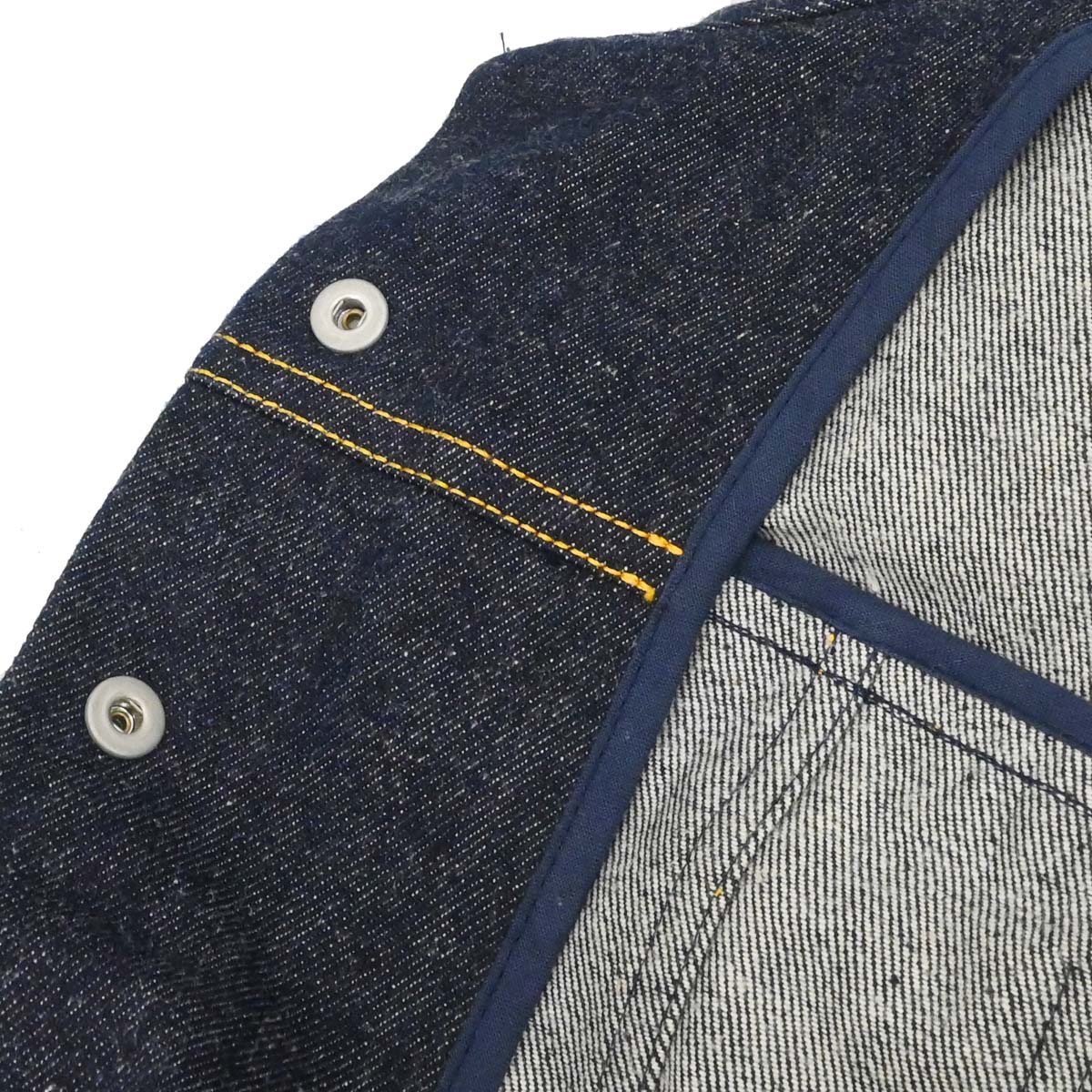 Chanel 1997 Short Sleeve Denim Jacket Indigo #40