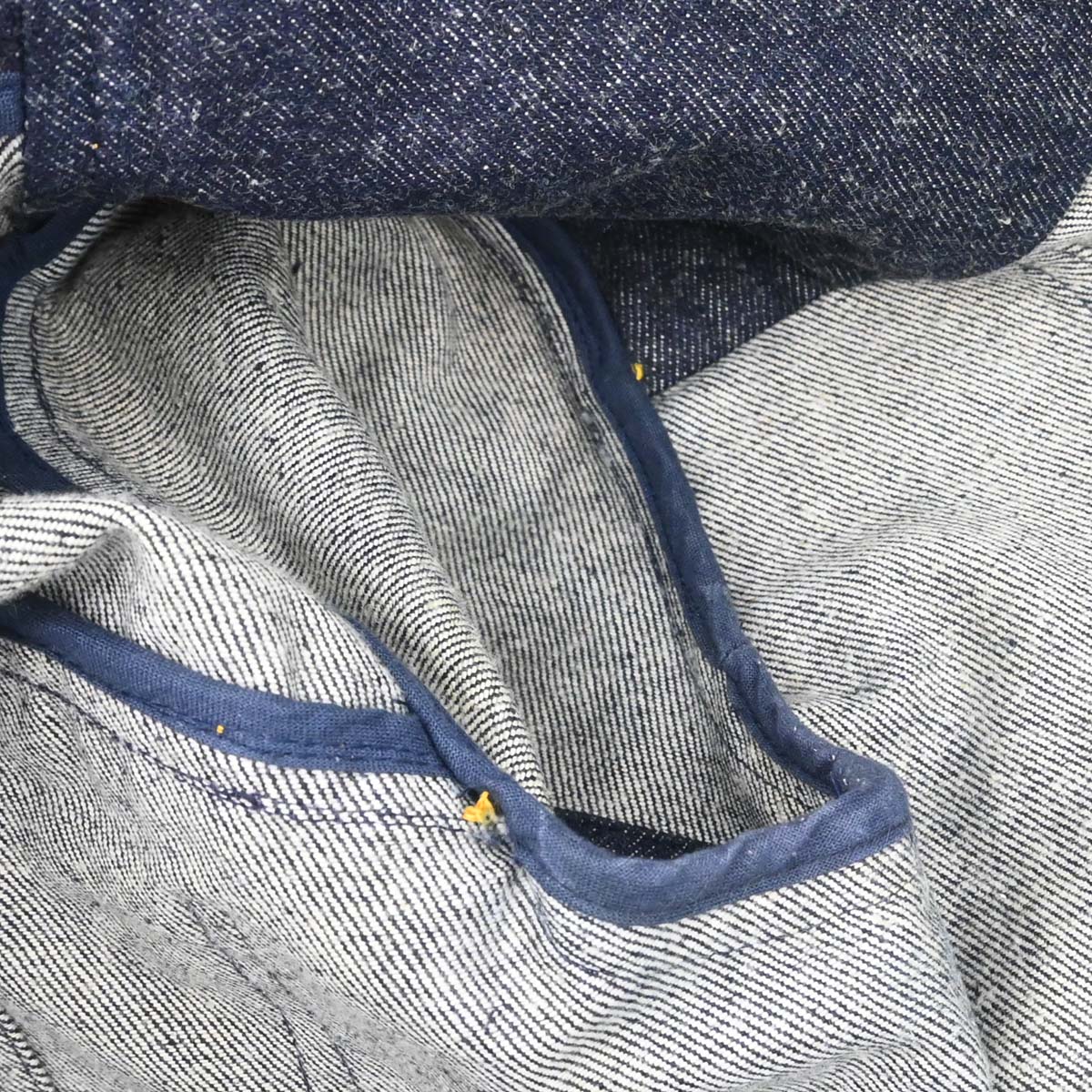 Chanel 1997 Short Sleeve Denim Jacket Indigo #40