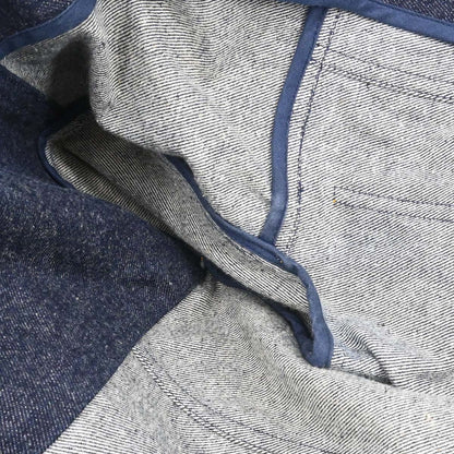 Chanel 1997 Short Sleeve Denim Jacket Indigo #40