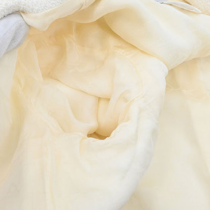 Chanel 2012 Single Breasted Jacket White #42