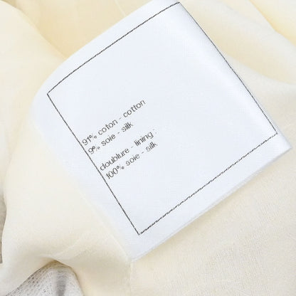 Chanel 2012 Single Breasted Jacket White #42