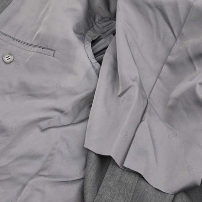 Christian Dior Single Breasted Jacket Gray