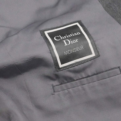 Christian Dior Single Breasted Jacket Gray