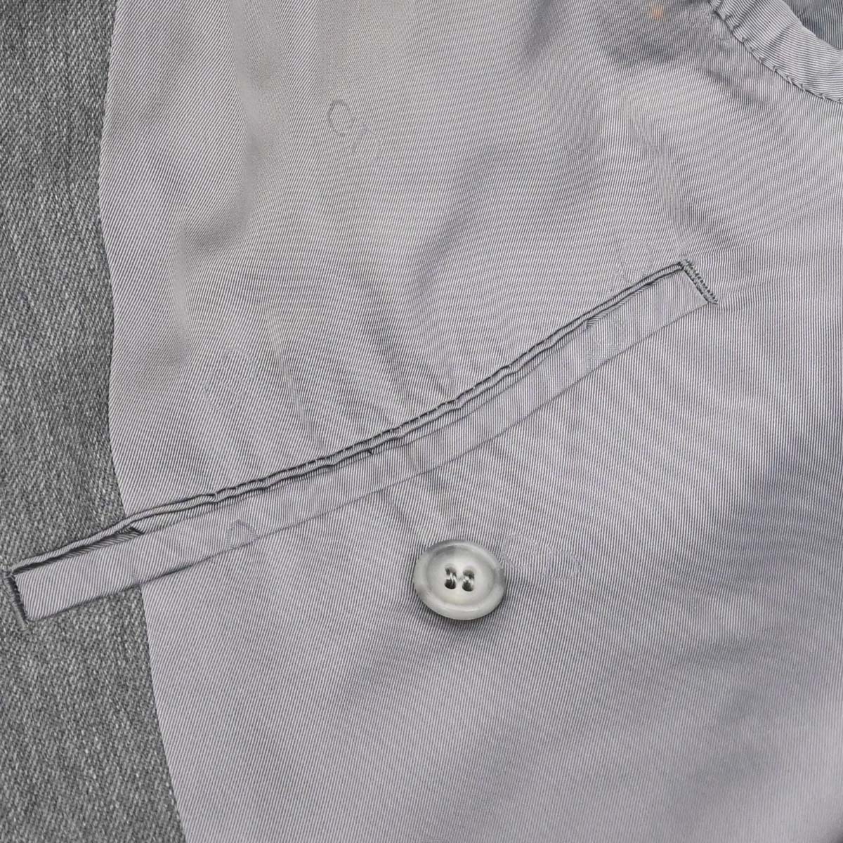 Christian Dior Single Breasted Jacket Gray