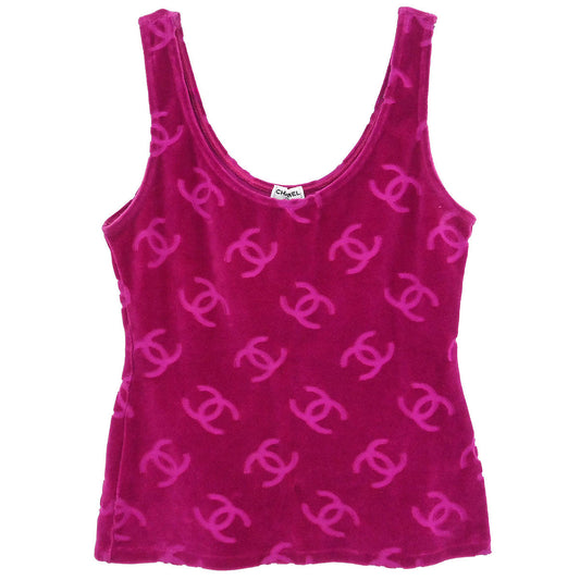 Chanel Sleeveless Tank Top Pink #42