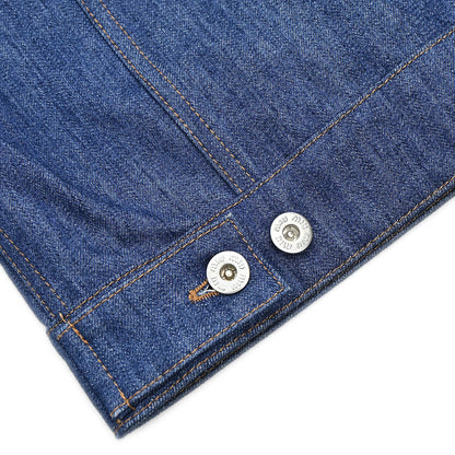 Miu Miu 2016 Single Breasted Jacket Denim Blue #38