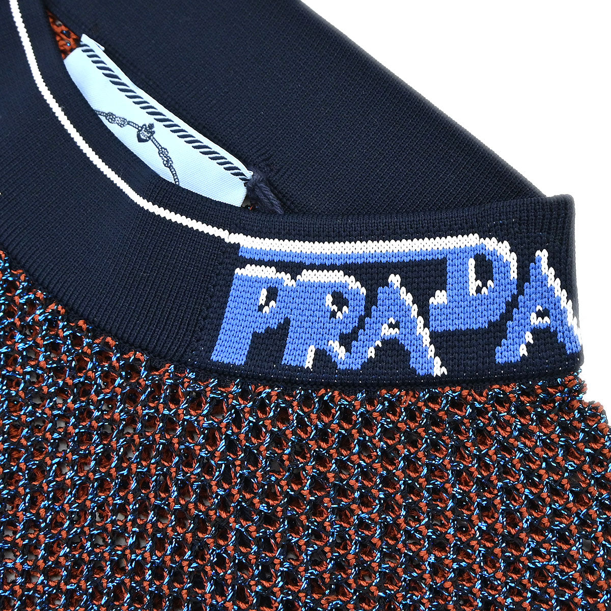Prada 2018 Short Sleeve Top Blue #36