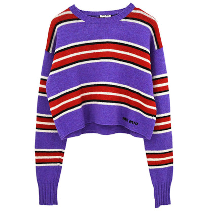 Miu Miu 2019 Sweater Top Purple #38