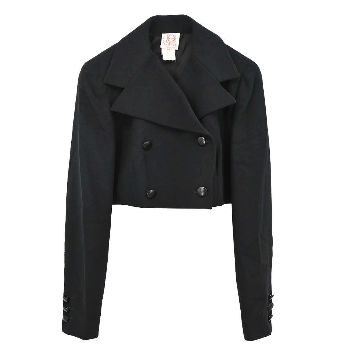 Loewe Double Breasted Jacket Black #42