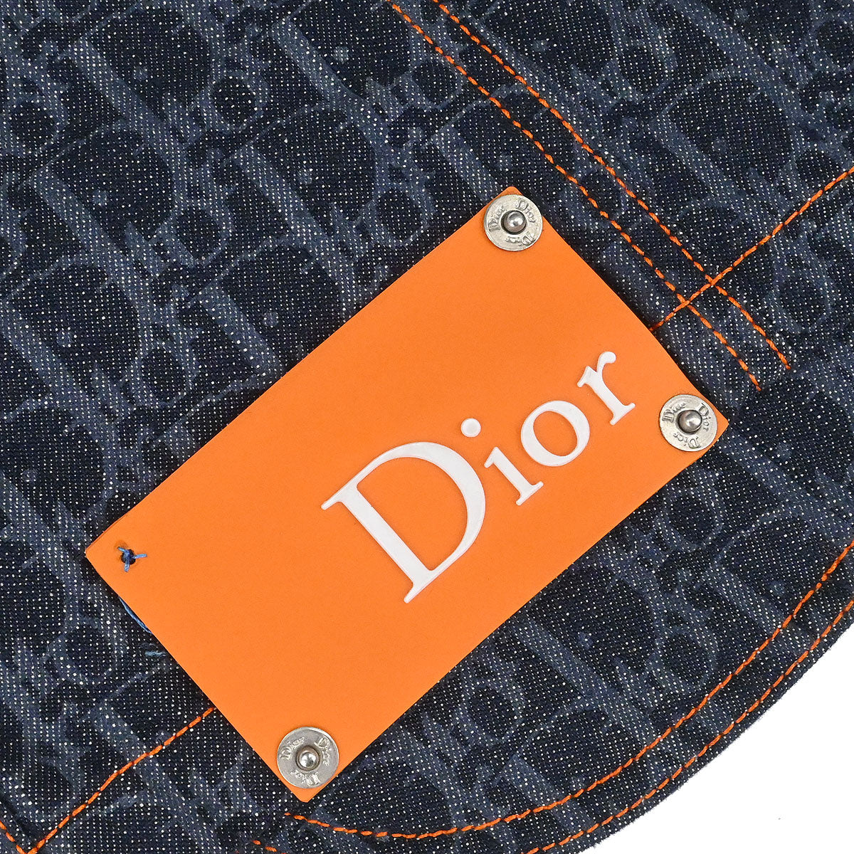 Christian Dior 2006 Single Breasted Denim Trotter Jacket Navy #40