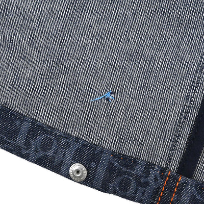 Christian Dior 2006 Single Breasted Denim Trotter Jacket Navy #40