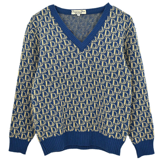 Christian Dior Top Sweater Trotter Blue #M