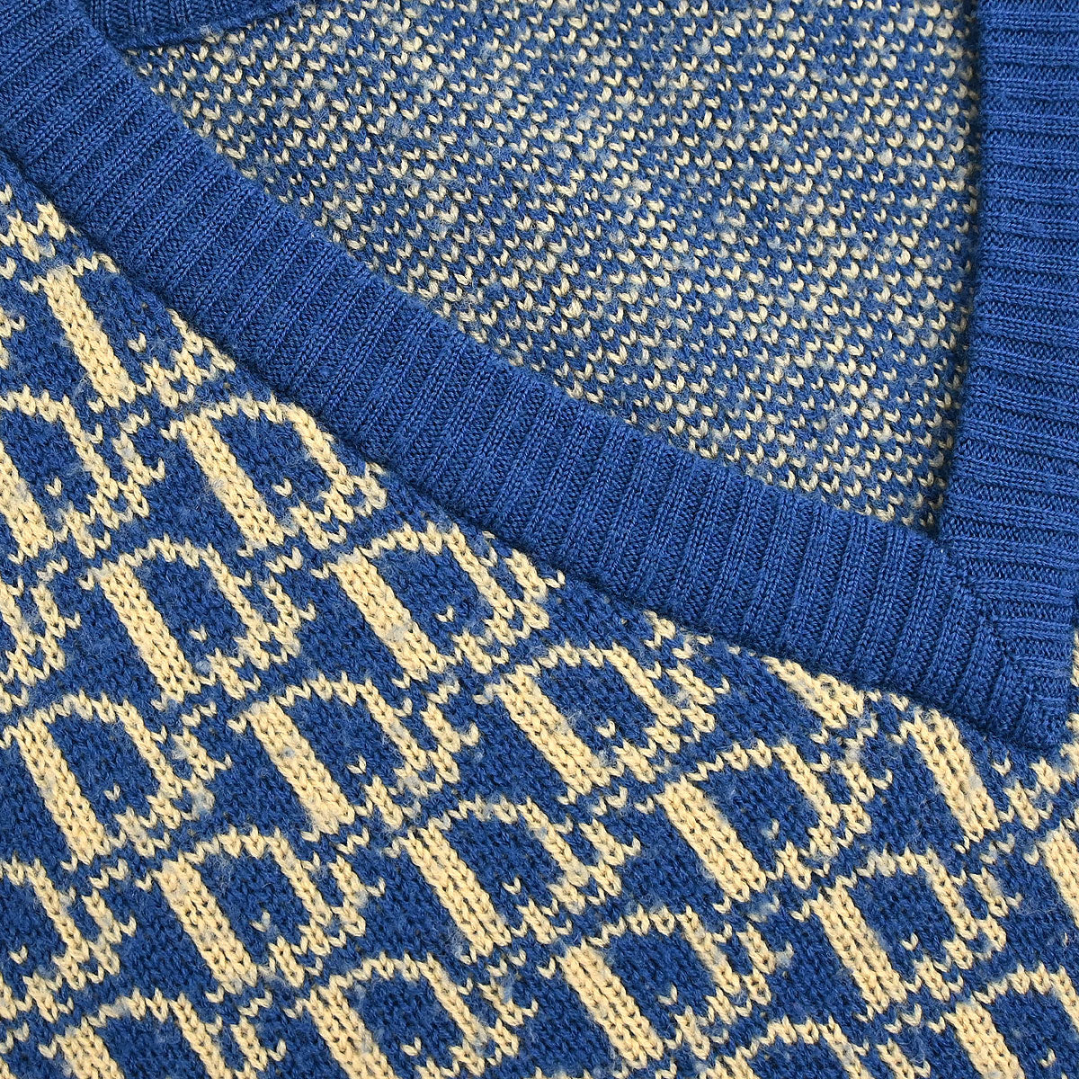 Christian Dior Top Sweater Trotter Blue #M