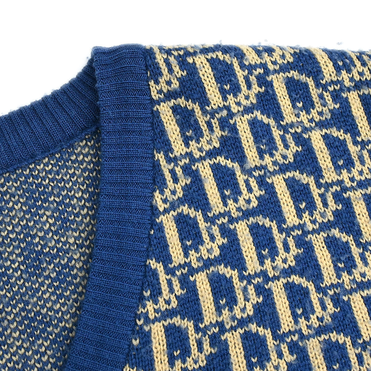 Christian Dior Top Sweater Trotter Blue #M