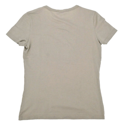 Celine Short Sleeve T-shirt Top Beige #S