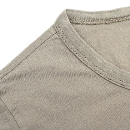 Celine Short Sleeve T-shirt Top Beige #S