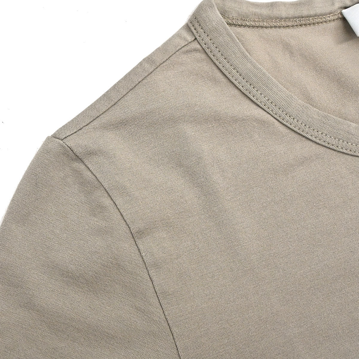 Celine Short Sleeve T-shirt Top Beige #S