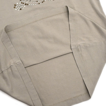 Celine Short Sleeve T-shirt Top Beige #S