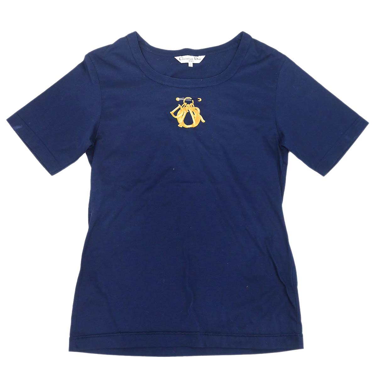 Christian Dior Short Sleeve T-shirt Navy #L