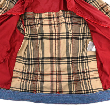 Christian Dior 2004 Jacket Check Denim Beige #40