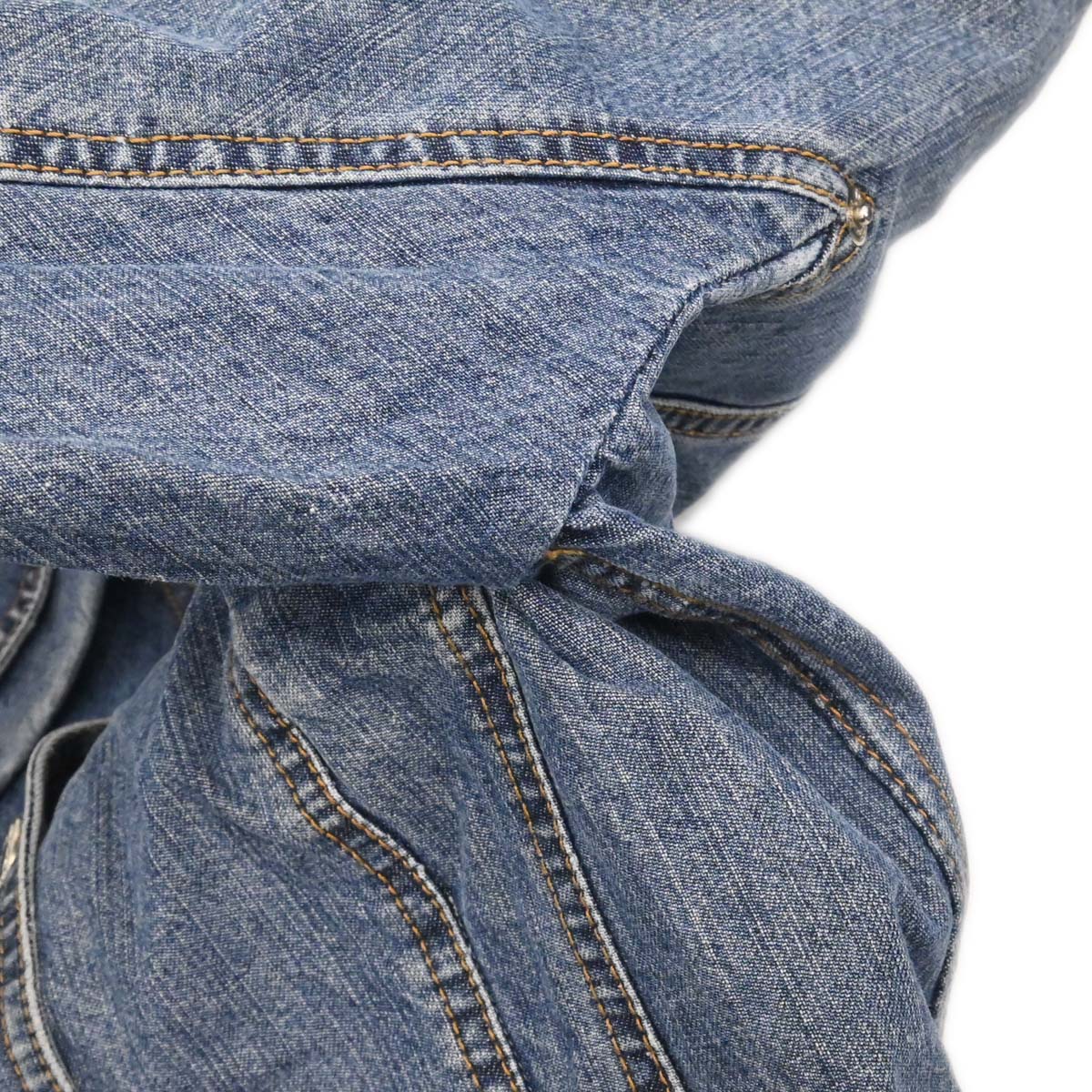 Christian Dior 2005 Single Breasted Denim Jacket Blue #42