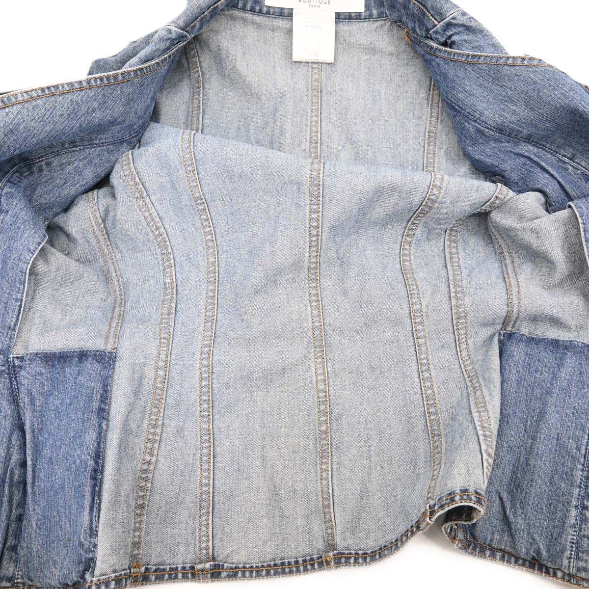 Christian Dior 2005 Single Breasted Denim Jacket Blue #42
