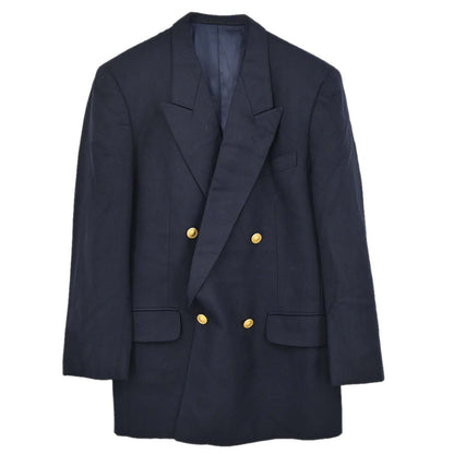 Christian Dior Double Breasted Jacket Navy