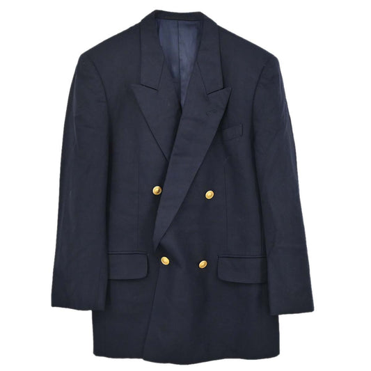 Christian Dior Double Breasted Jacket Navy