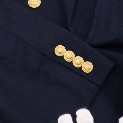 Christian Dior Double Breasted Jacket Navy