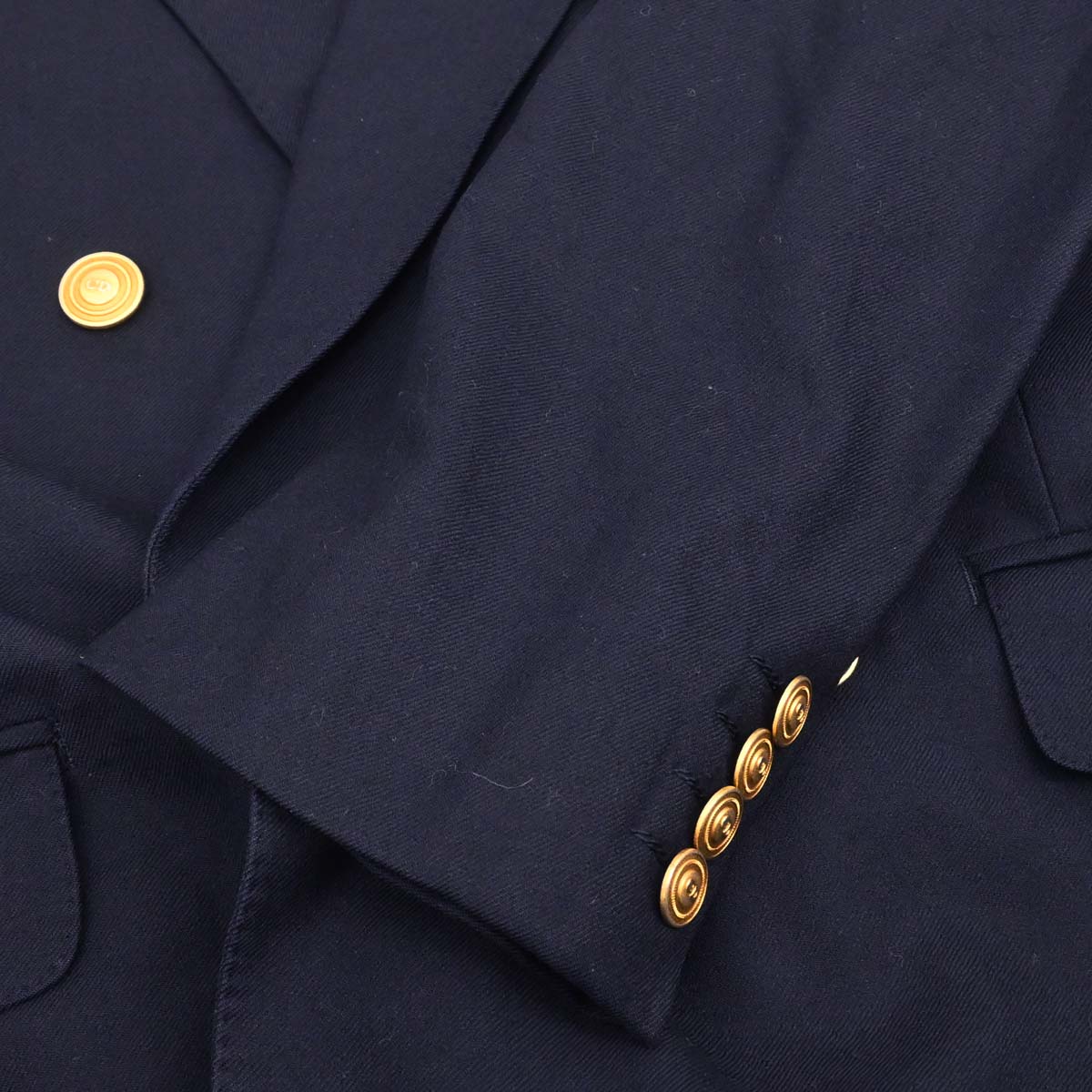 Christian Dior Double Breasted Jacket Navy