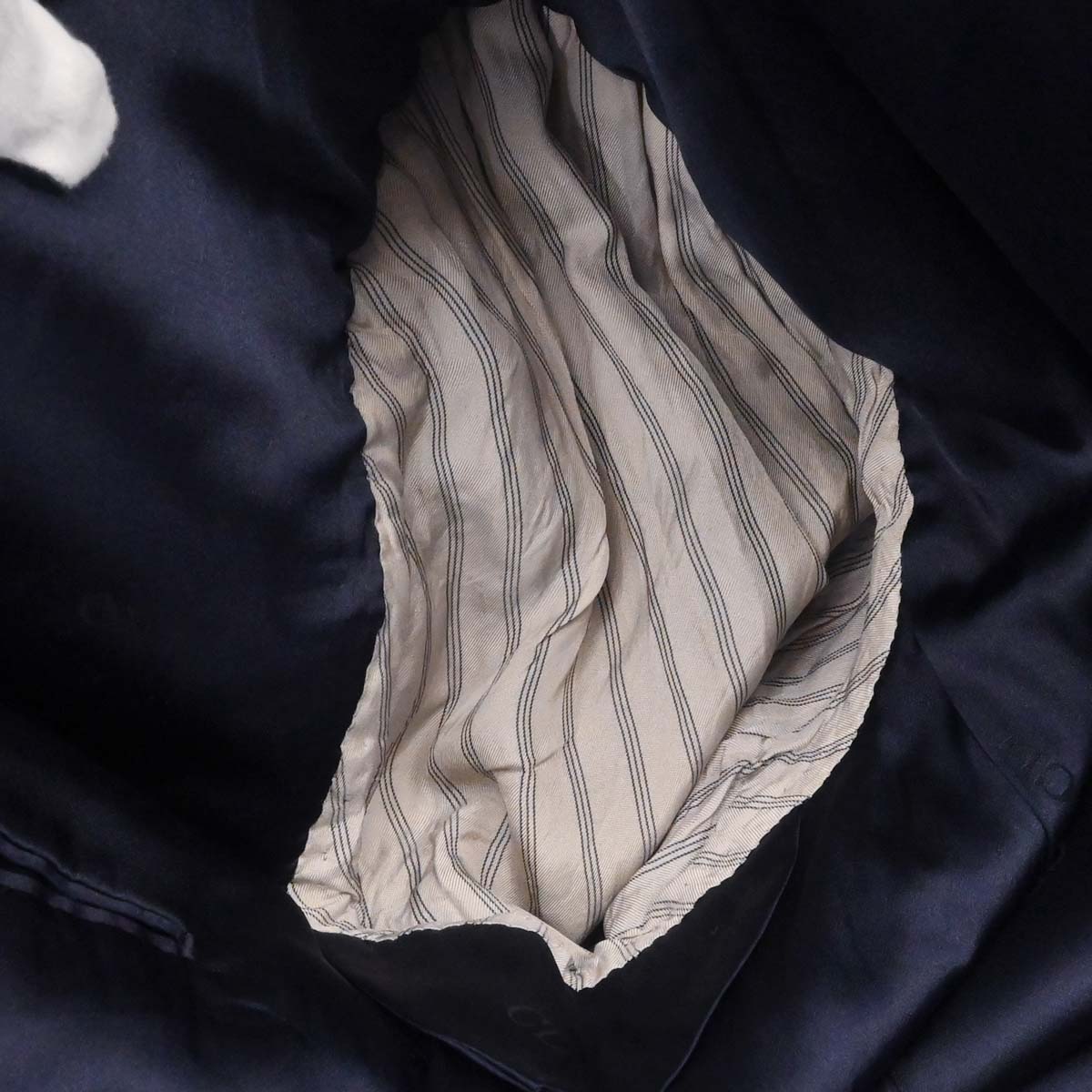 Christian Dior Double Breasted Jacket Navy