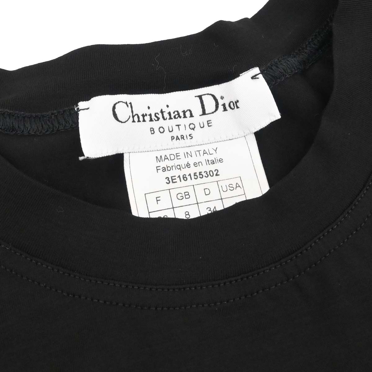 Christian Dior 2003 Sleeveless Tank Top Black #36