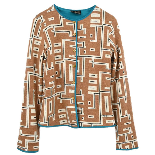 Fendi Cardigan Brown #42
