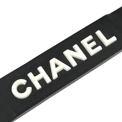 Chanel Rubber Bracelet Black 99P