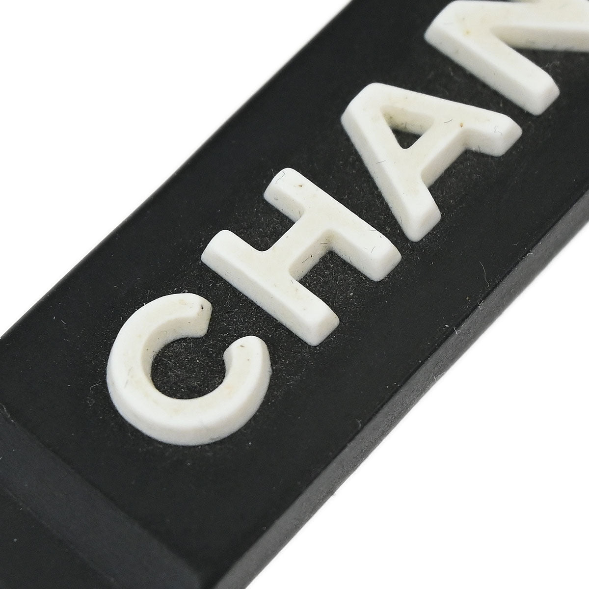 Chanel Rubber Bracelet Black 99P