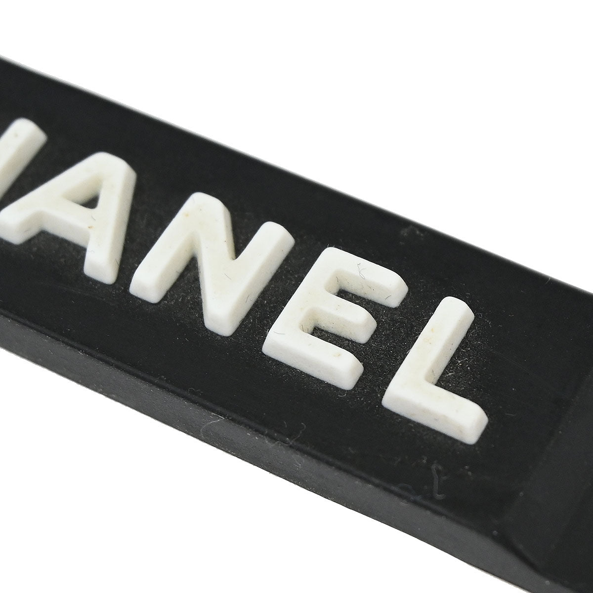 Chanel Rubber Bracelet Black 99P