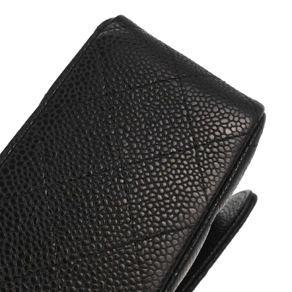 Chanel Black Caviar Medium Classic Double Flap Shoulder Bag