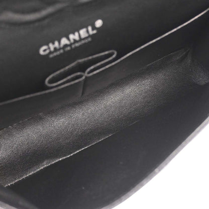 Chanel Black Caviar Medium Classic Double Flap Shoulder Bag