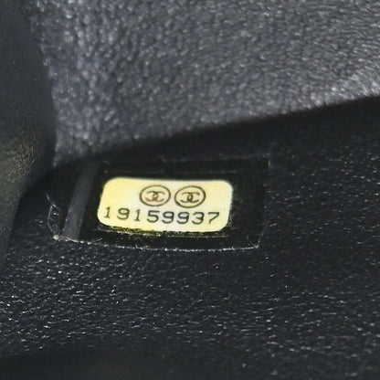 Chanel Black Lambskin Valentine Charm Flap Shoulder Bag